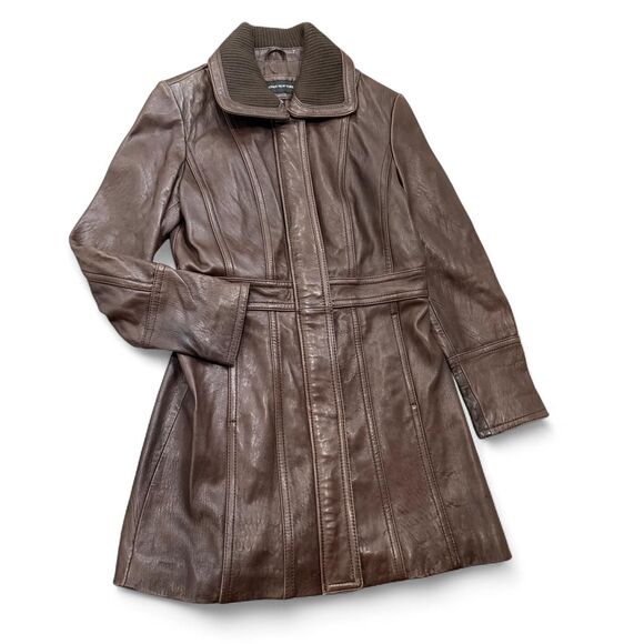 Jones New York Jackets & Blazers - Jones-new-york Women's Brown Coat